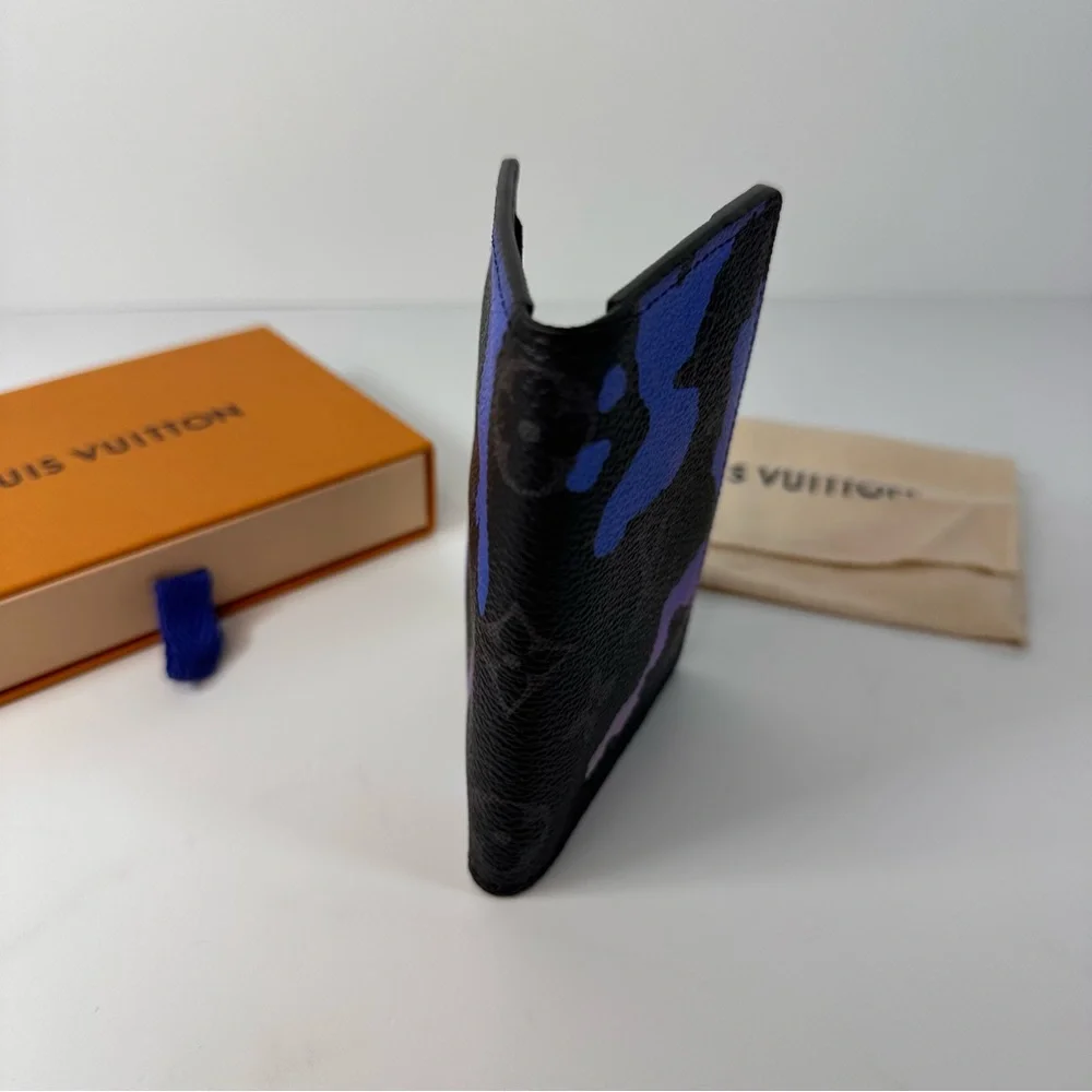 Sunrise Monogram Eclipse Room With A View Pocket Organizer Blue Purple - Picture 7 of 12